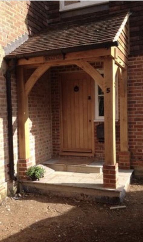 Oak porch
