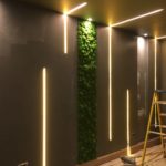 Living moss wall