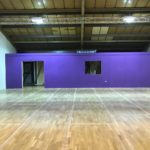 Building the reception area